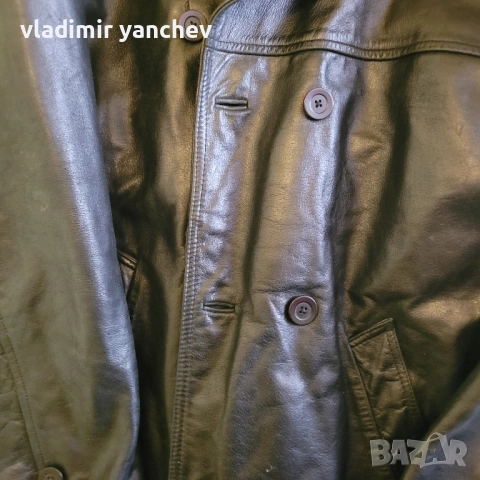 мъжка кожена шуба, снимка 4 - Палта - 50040412