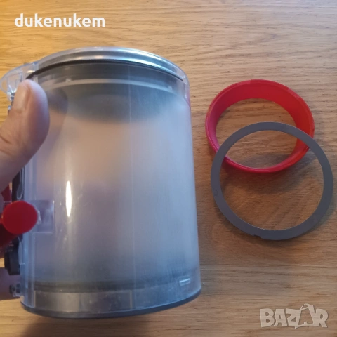 Контейнер за прах за Dyson V12 Detect Slim / V10 Digital Slim, снимка 11 - Прахосмукачки - 53148312