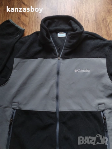 columbia hybrid fleece jacket - мъжко поларено яке Л