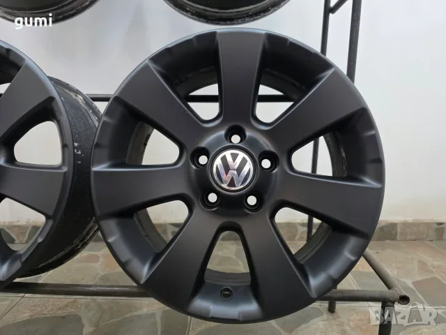 4бр 16ски джанти за VW  5х112мм A161573, снимка 4 - Гуми и джанти - 56208674