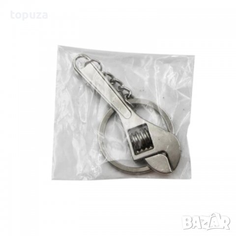 Метален хромиран ключодържател "френски ключ", снимка 3 - Аксесоари и консумативи - 39350330