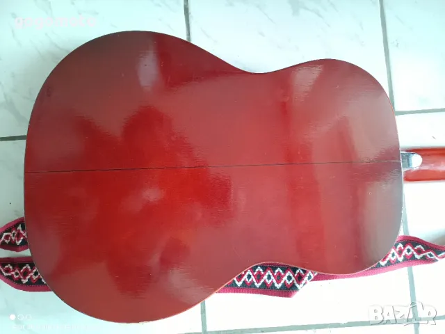 Китара класическа Otwin parlor guitar 1950-55, Otwin 🎸, китара 🎸 резонансова  , снимка 11 - Китари - 49872326