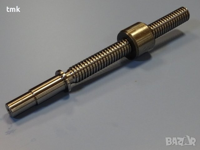 винт с гайка за задно седло на струг С11(машинстрой)