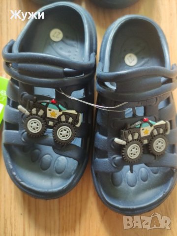 Нови сандали за момченце размер 26 и 27, долнища анцузи размер 98 и 110, снимка 1 - Детски сандали и чехли - 40761539