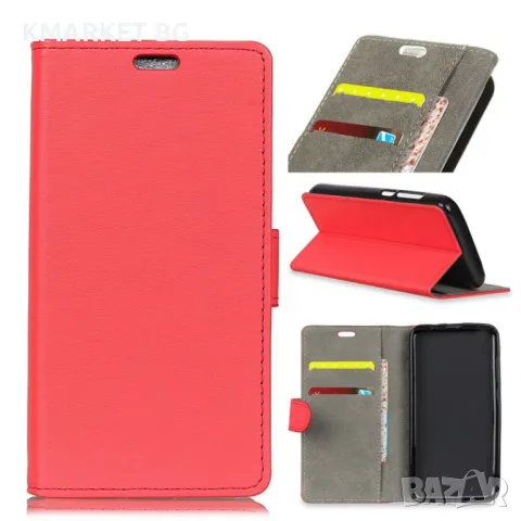 Doogee X60L Magnetic Wallet Кожен Калъф и Стилус, снимка 3 - Калъфи, кейсове - 48699028