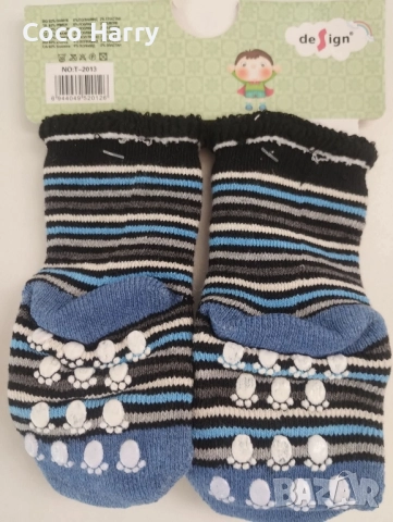 Чорапки за бебе с играчка, снимка 3 - Бебешки чорапи - 51783712