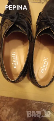 Дамски обувки- Оксфорд Minelli, снимка 2 - Дамски ежедневни обувки - 50423391