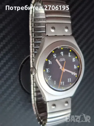 Рядък колекционерски Swatch Irony Big "Crazy Alphabet" (1995), снимка 4 - Мъжки - 56068542