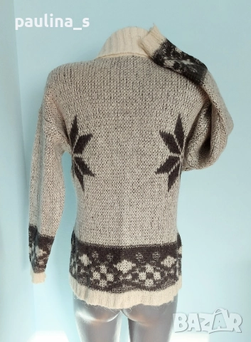 Два броя / Дамски пухкав пуловер с поло яка , снимка 6 - Блузи с дълъг ръкав и пуловери - 52503440