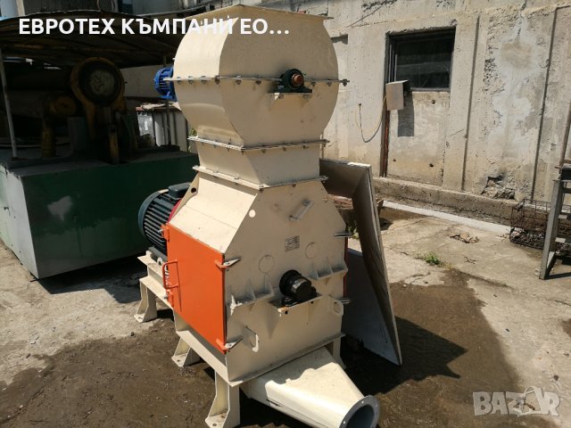 Чукова дробилка ЧД-1000 за ситно смилане на раздробен материал, снимка 3 - Селскостопанска техника - 42491735