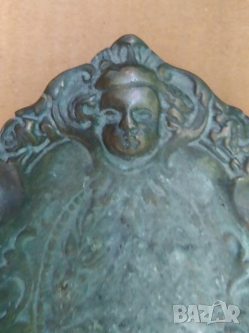 бароков пепелник от бронз, снимка 5 - Други ценни предмети - 39490120
