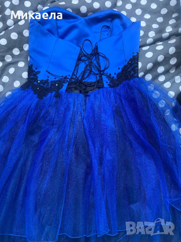 Официална синя рокля, снимка 2 - Рокли - 44569080