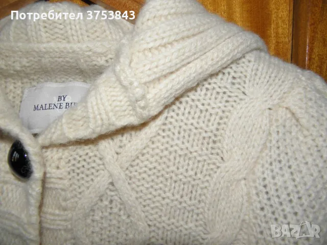 Пуловер дамски бял Marlene Birger, снимка 2 - Блузи с дълъг ръкав и пуловери - 48927998