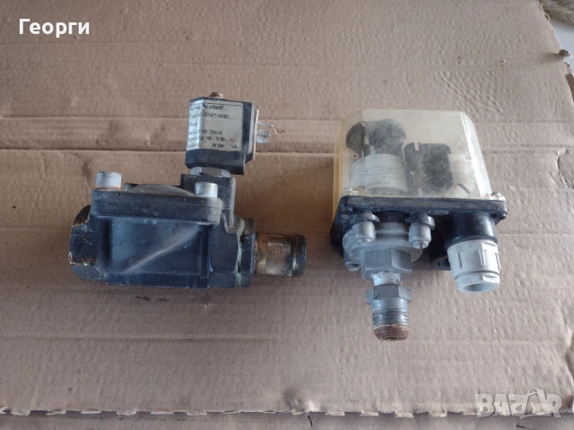 Пресостат ,магнет вентил, снимка 2 - Други машини и части - 53144848