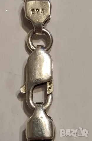 Сребърна Кристална гривна 925, снимка 2 - Гривни - 48871163