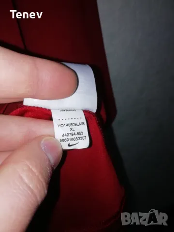 Nike Pro Combat Compression XL Dri-Fit оригинална тениска фланелка мъжка червена , снимка 8 - Тениски - 49571923