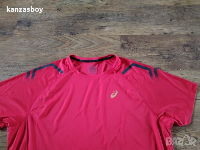 asics - страхотна мъжка тениска КАТО НОВА 2ХЛ, снимка 4 - Тениски - 51417160