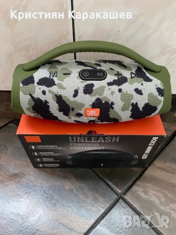 Bluetooth JBL BOOMBOX колонка с мощен БАС, снимка 1 - Bluetooth тонколони - 42399580