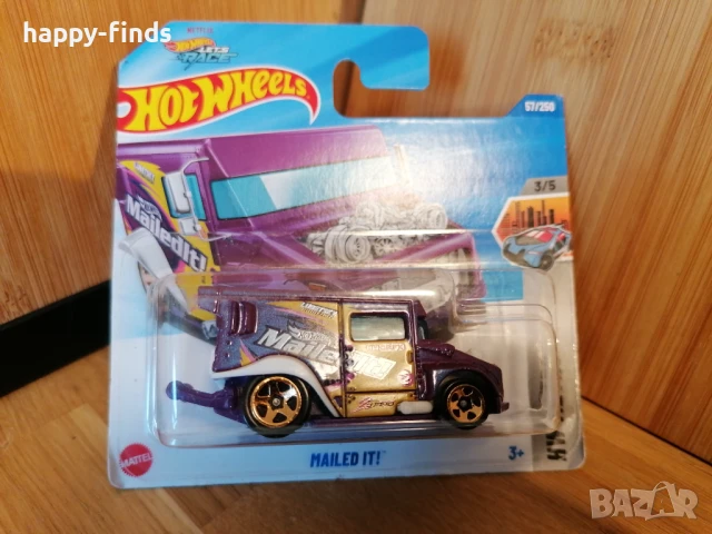 Hot Wheels Mailed IT! HW Metro Treasure Hunt, снимка 2 - Колекции - 50586894