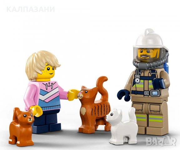 LEGO® City Fire 60321 - Пожарна команда, снимка 8 - Конструктори - 35878067