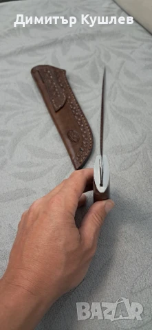 Нож от стомана S390, снимка 3 - Ножове - 50634634