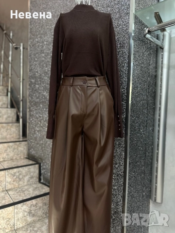 Кожен панталон , снимка 2 - Панталони - 52129449