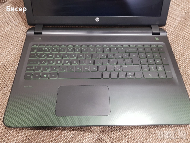 Продавам повреден HP Pavilion 15 Gaming 15-ak001nu, снимка 4 - Части за лаптопи - 53234480