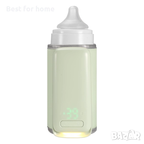 Безжичен преносим нагревател за бебешки шишета постоянна температура, акумулаторна USB батерия, снимка 6 - Стерилизатори - 52178591