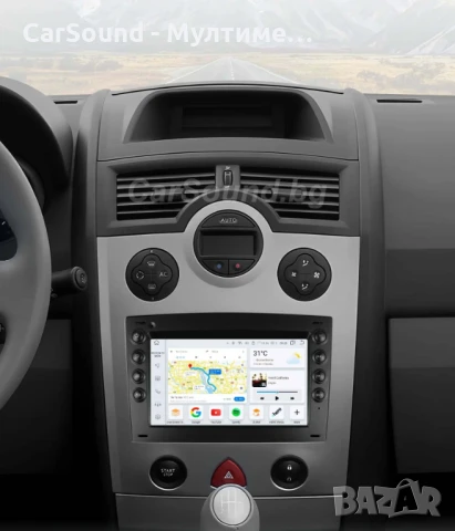 Renault Megane 2 - 7" Android 14 Мултимедия Рено Меган 2002-2009 Навигация Андроид , снимка 2 - Аксесоари и консумативи - 51285782