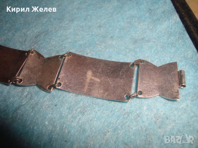 СТАРИННА АРАБСКА СРЕБЪРНА с НИЕЛО РЪЧНО ХУДОЖЕСТВЕНО ОРНАМЕНТИРАНА ГРИВНА УНИКАТ МАЙСТОРСКА 25702, снимка 16 - Антикварни и старинни предмети - 35859106