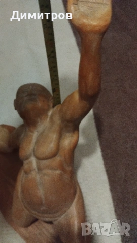 Авторска  испанска скулптура, снимка 13 - Антикварни и старинни предмети - 53774287