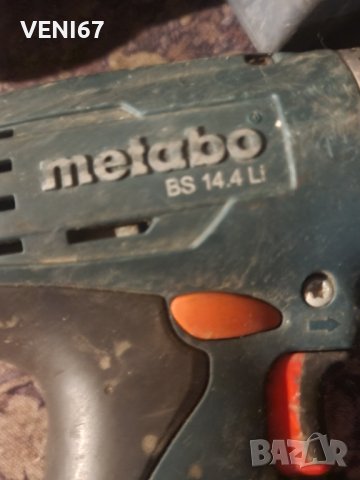 Metabo 14.4Li-ion. ..Винтоверт, снимка 2 - Винтоверти - 42437017