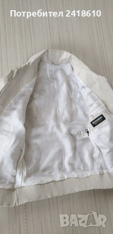 Dirk Bikkembergs Buffalo Leather Jacket Italy Slim Fit Mens Size М НОВО! ОРИГИНАЛ! Ест. кожа!, снимка 5 - Якета - 40097463