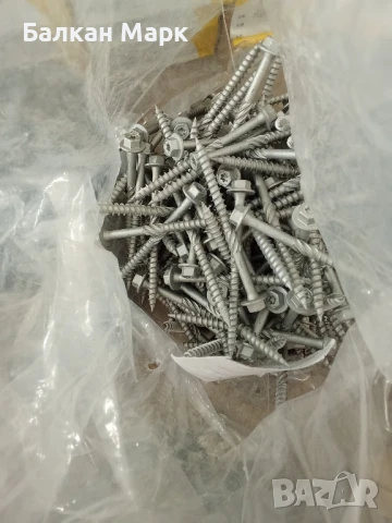 Винт, винтове дърво шестостенна глава, TORX, шайба, връх 17, цинк-ламелно покр. торнадо, разл. р-ри, снимка 7 - Железария - 50988541