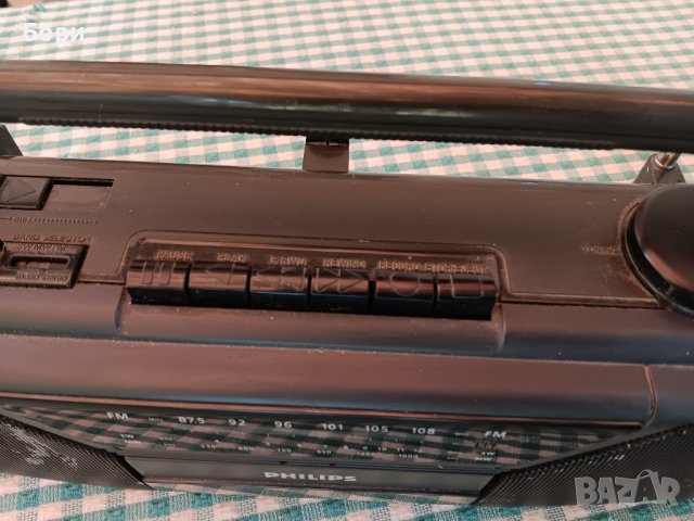 PHILIPS Радиокасетофон, снимка 3 - Радиокасетофони, транзистори - 42003022