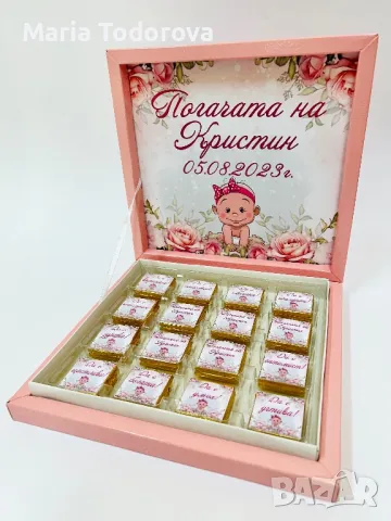 Бонбониера за кръщене, рожден ден, погача, снимка 18 - Други - 49138913