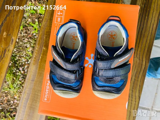 Обувки за прохождане biomecanics 22 номер, снимка 6 - Бебешки обувки - 50373028