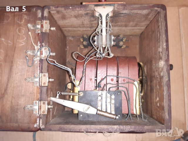 100 годишен френски стенен дървен телефон .  РЯДЪК, снимка 9 - Антикварни и старинни предмети - 44325322
