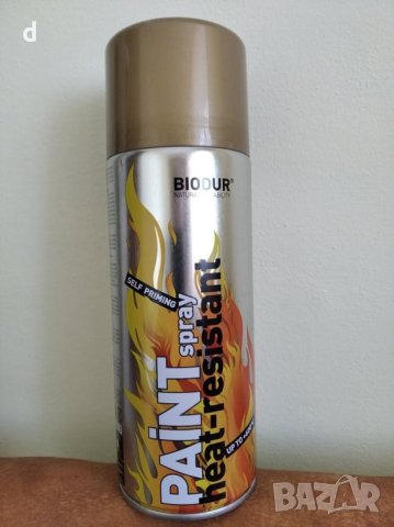 Термоустойчив емайллак цвят златист 400 мл