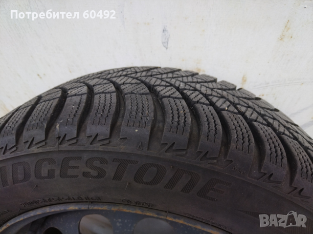 Зимни гуми с джанти 205/55 R16 91H BRIDGESTONE BLIZZAK LM001 BMW, снимка 3 - Гуми и джанти - 44725348