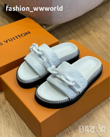 Дамски чехли LOUIS VUITTON - реплика, снимка 1