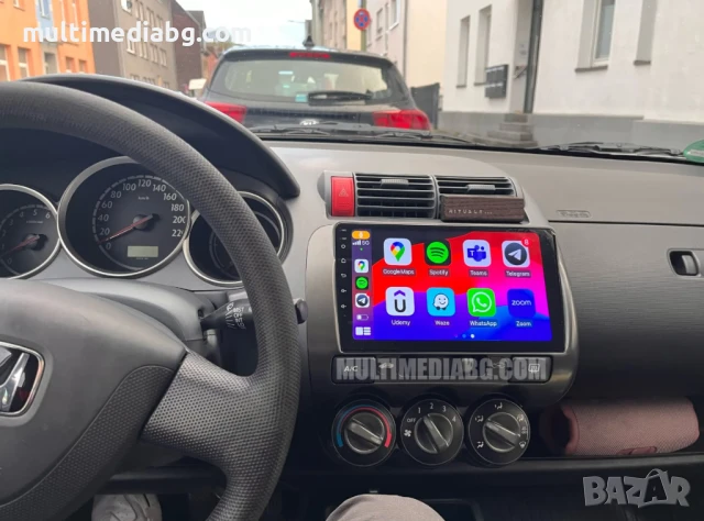 Honda Jazz 2002-2007 Мултимедия Навигация Android, снимка 6 - Аксесоари и консумативи - 49856146