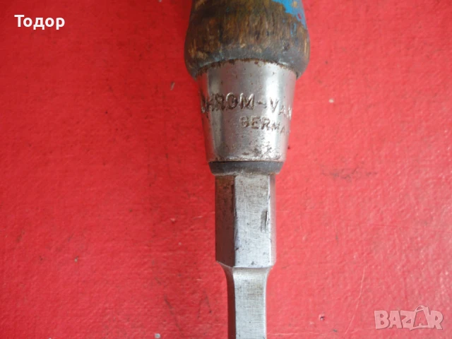 Немска отвертка инструмент отверка Chrom Vanadium, снимка 6 - Отвертки - 50534491