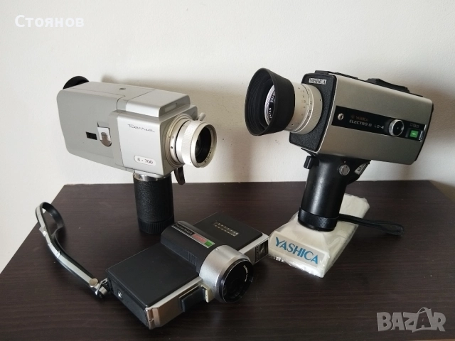 Ретро Кинокамери 8mm.FUJICA,YASHICA,REVUE,HANIMEX,КВАРЦ , снимка 8 - Камери - 42562564