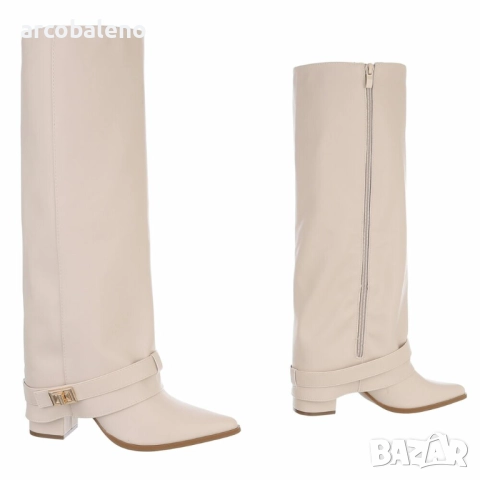 Дамски ботуши на висок ток, 3цвята , снимка 10 - Дамски ботуши - 52325854