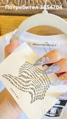 Тениска Alexander WANG s*, снимка 5 - Тениски - 44335890