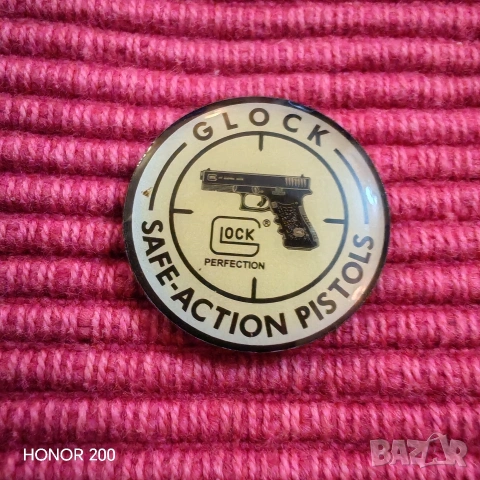 Значка GLOCK. , снимка 2 - Колекции - 53580880