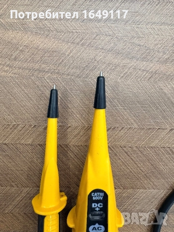 Тестер за напрежение 12-600V Draper Expert[професионален], снимка 3 - Други инструменти - 52886419