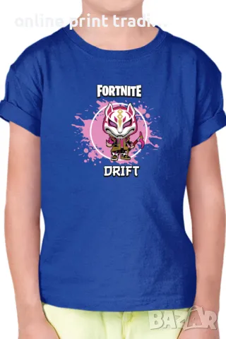 Детска тениска Фортнайт Fortnite Drift, снимка 8 - Детски тениски и потници - 48523146