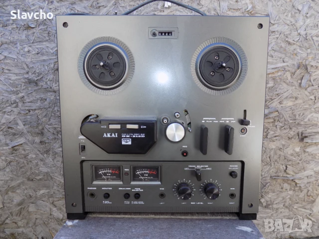 Ролков магнетофон/ дек - AKAI GX-215D, 3head,Glass & Xtal Ferrite Head, tape recorder 7'', 18см.